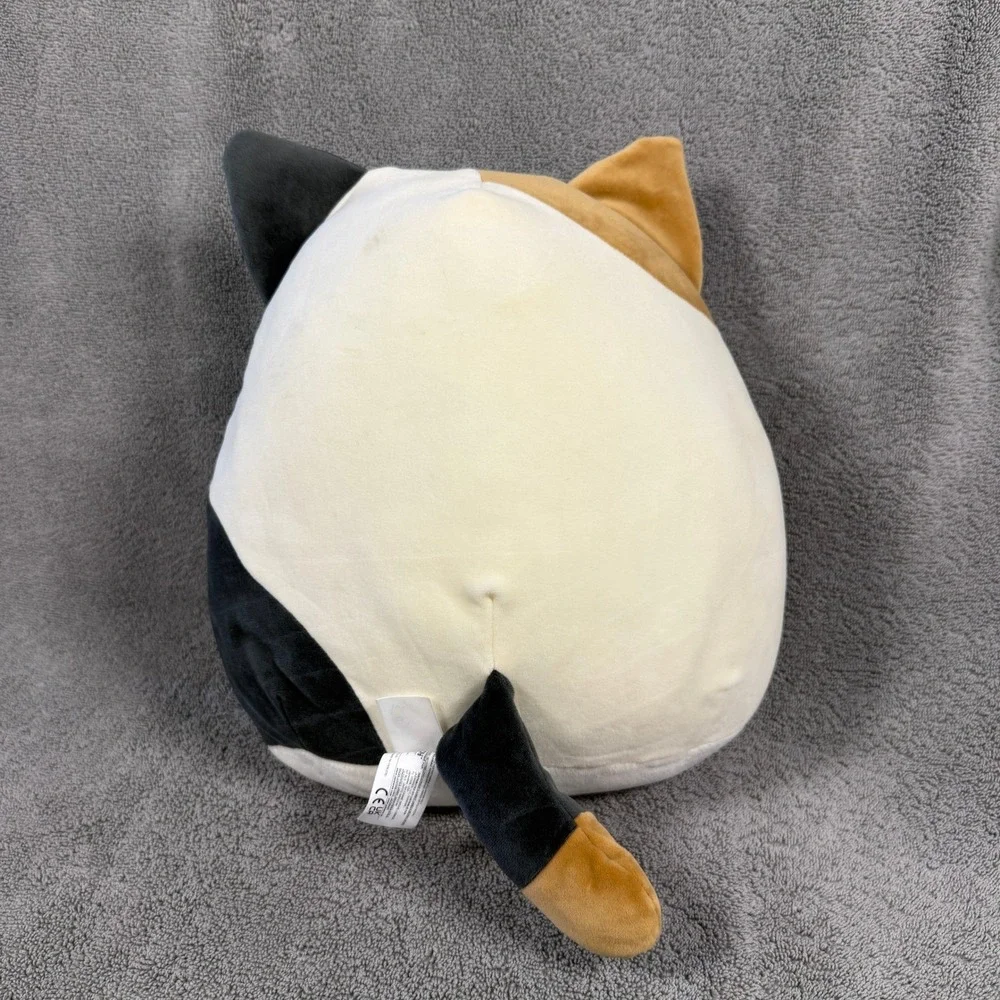 Squishmallows Cam Calico Cat Blue Visor OG Squad Kitty Plush - Picture 3 of 7